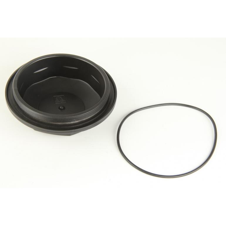 AXLE END HUB CAP WITH O-RING