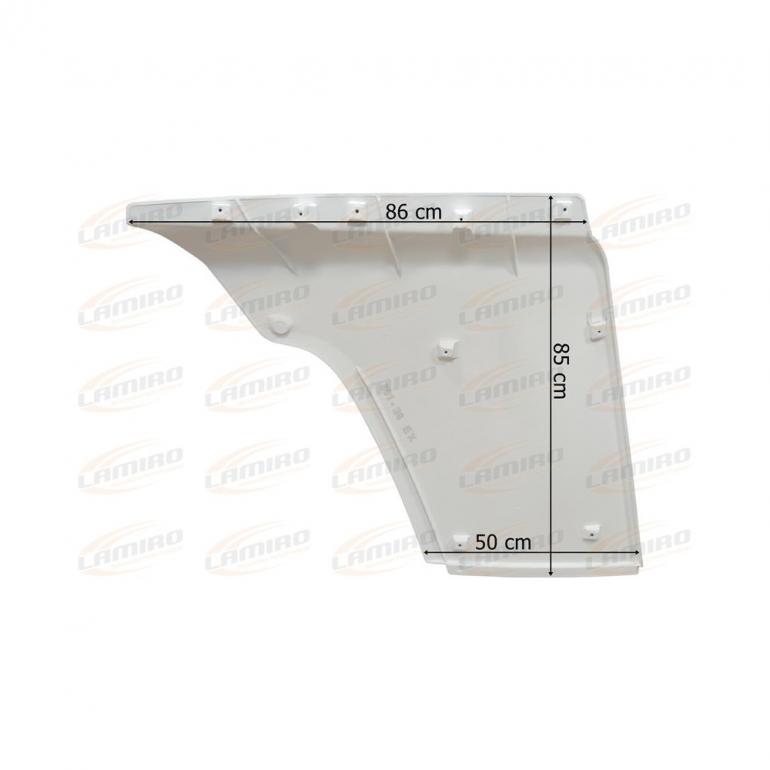 REAR UPPER FAIRING AIR DEFLECTOR PANEL DRIVER SIDE RH