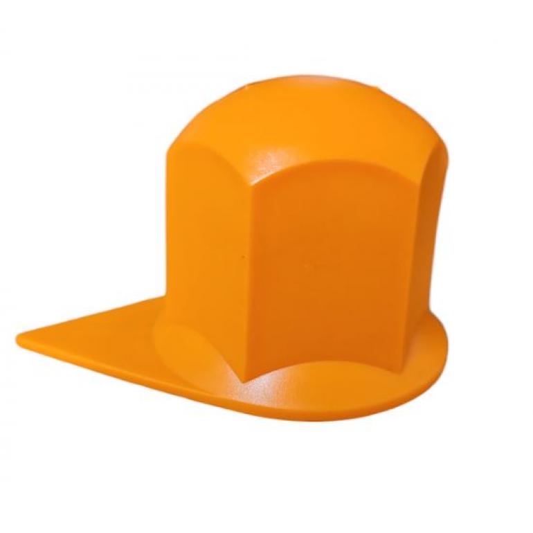 32MM DUSTITE WHEEL NUT COVERS ORANGE (PKT 50)