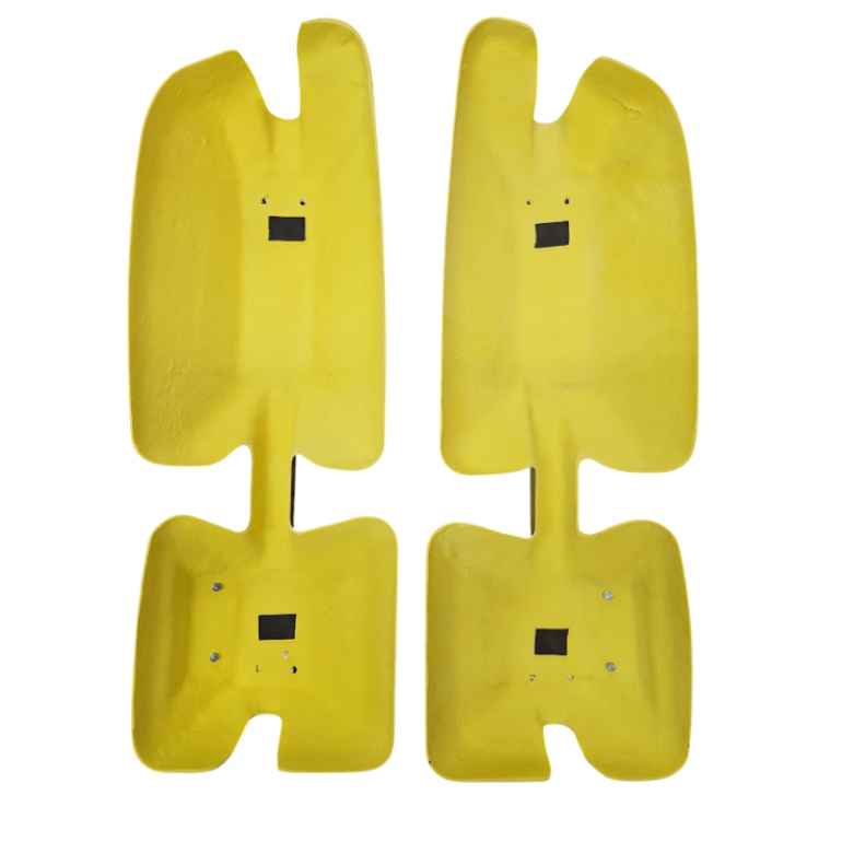 YELLOW SUPER STRONG MIRROR GUARD SET