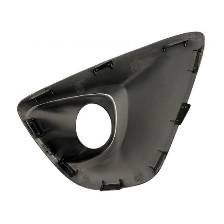 FRONT BUMPER FOG LAMP SURROUND BEZEL DRIVER SIDE RH