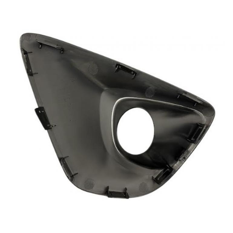 FRONT BUMPER FOG LAMP SURROUND BEZEL PASSENGER SIDE LH