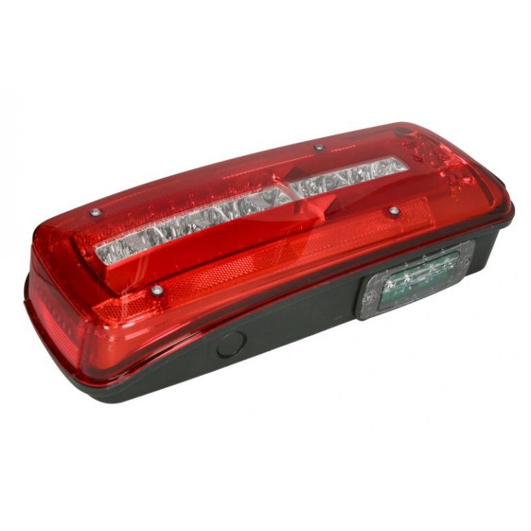 LED REAR COMBINATION LAMP WITH NUMBER PLATE LAMP PASSENGER SIDE LH