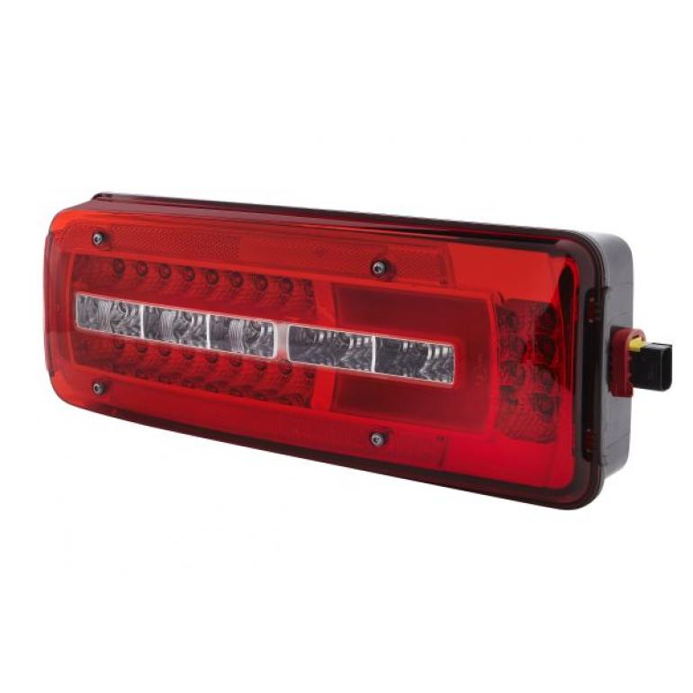 LED REAR COMBINATION LAMP WITH NUMBER PLATE LAMP PASSENGER SIDE LH