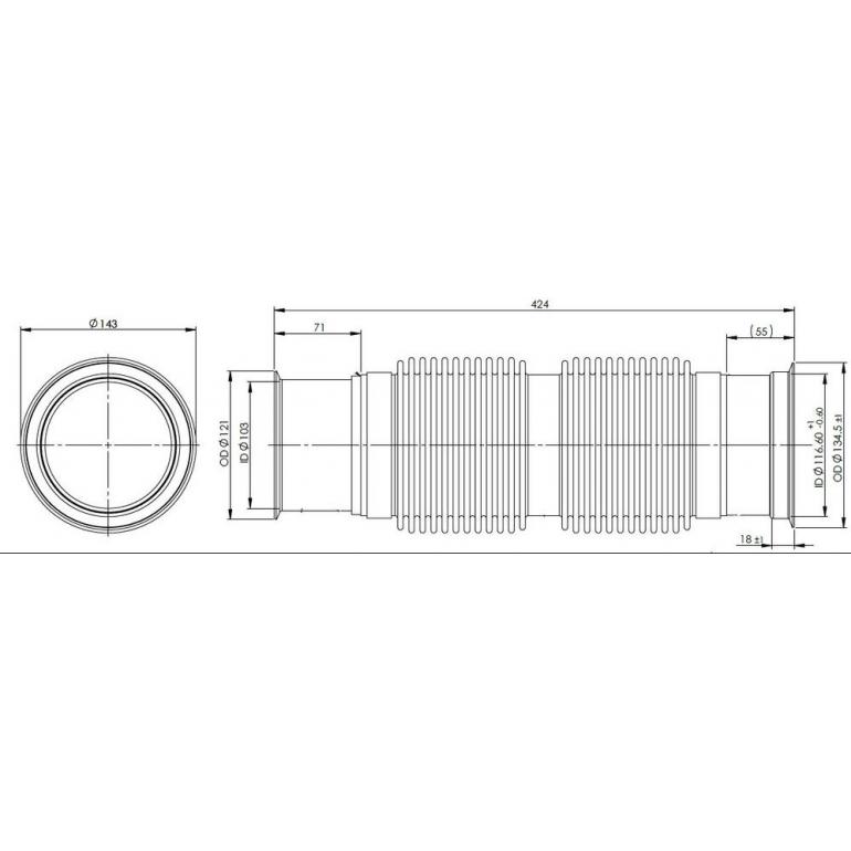 EXHAUST FLEXI PIPE