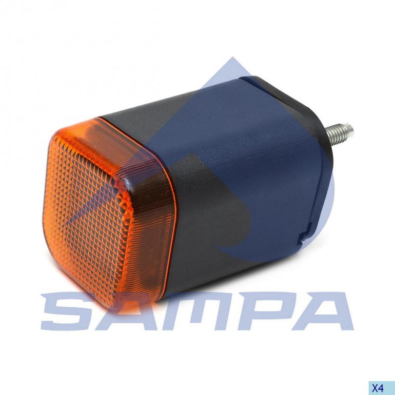 AMBER WING SIDE REPEATER LAMP FITS RH OR LH