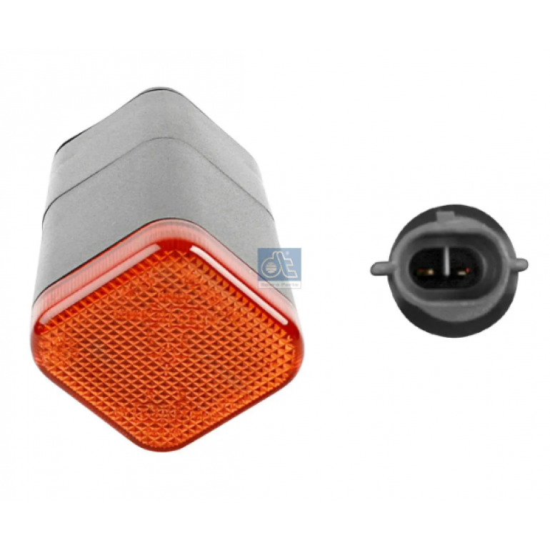 AMBER WING SIDE REPEATER LAMP FITS RH OR LH