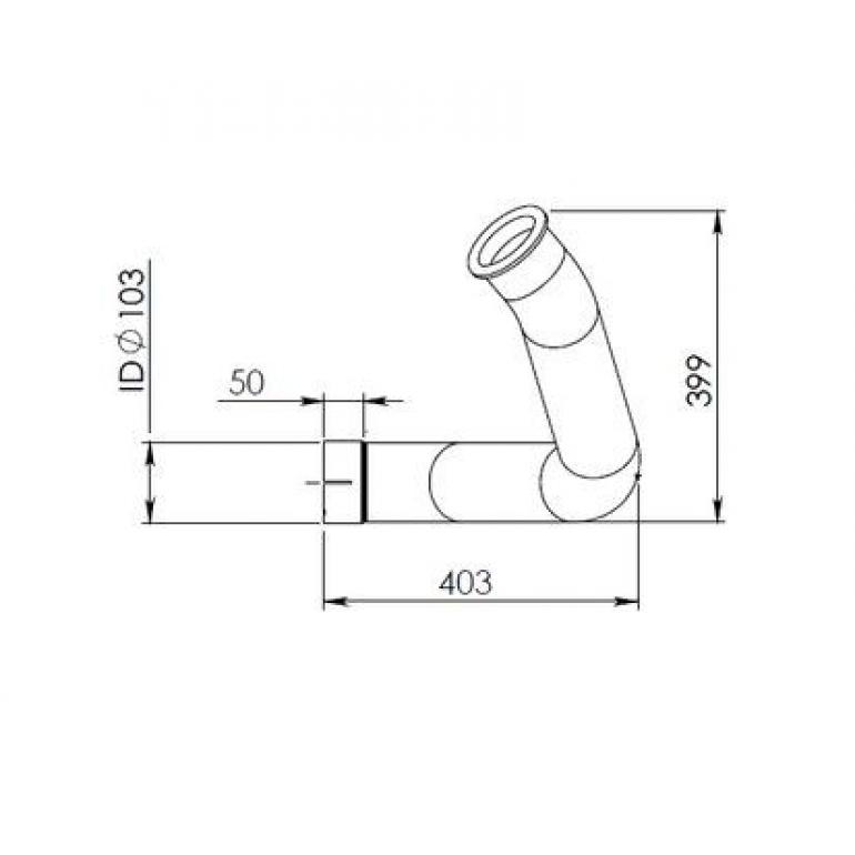 EXHAUST INTERMEDIATE DOWN PIPE