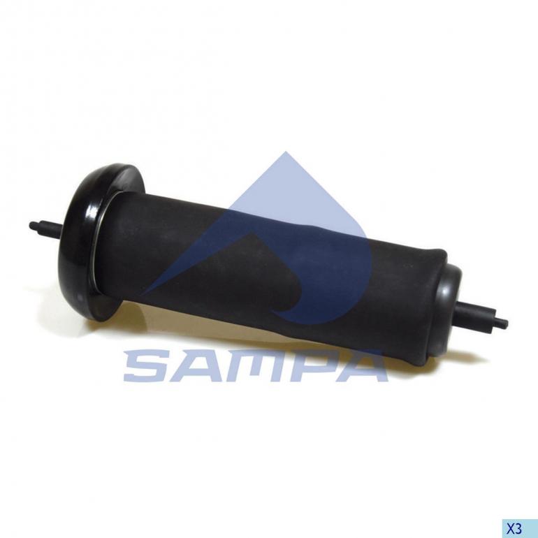 MIDLIFT AIRSPRING WITH STEEL PISTON