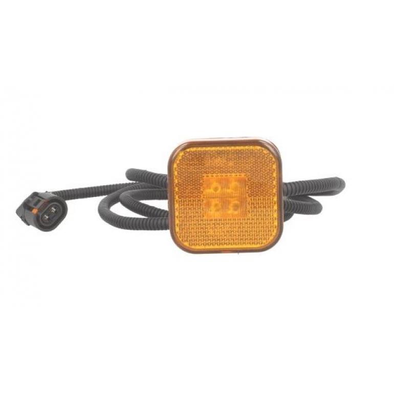 LED AMBER SIDE MARKER LAMP (HORIZONTAL BOLT TYPE)