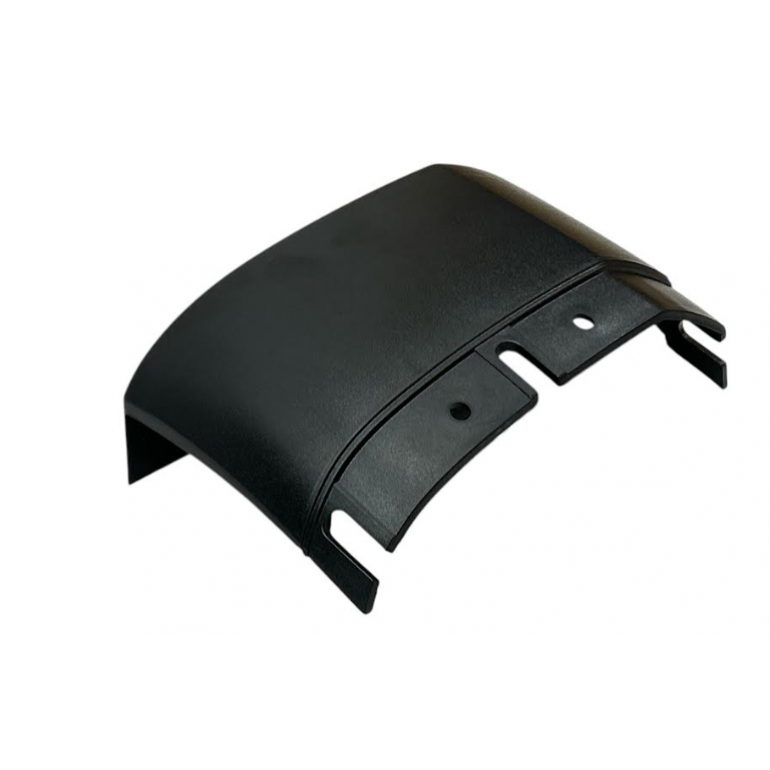 BLACK TEXTURED FRONT BUMPER END CAP DRIVER SIDE RH