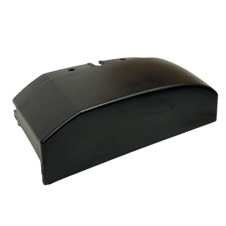 BLACK TEXTURED FRONT BUMPER END CAP DRIVER SIDE RH