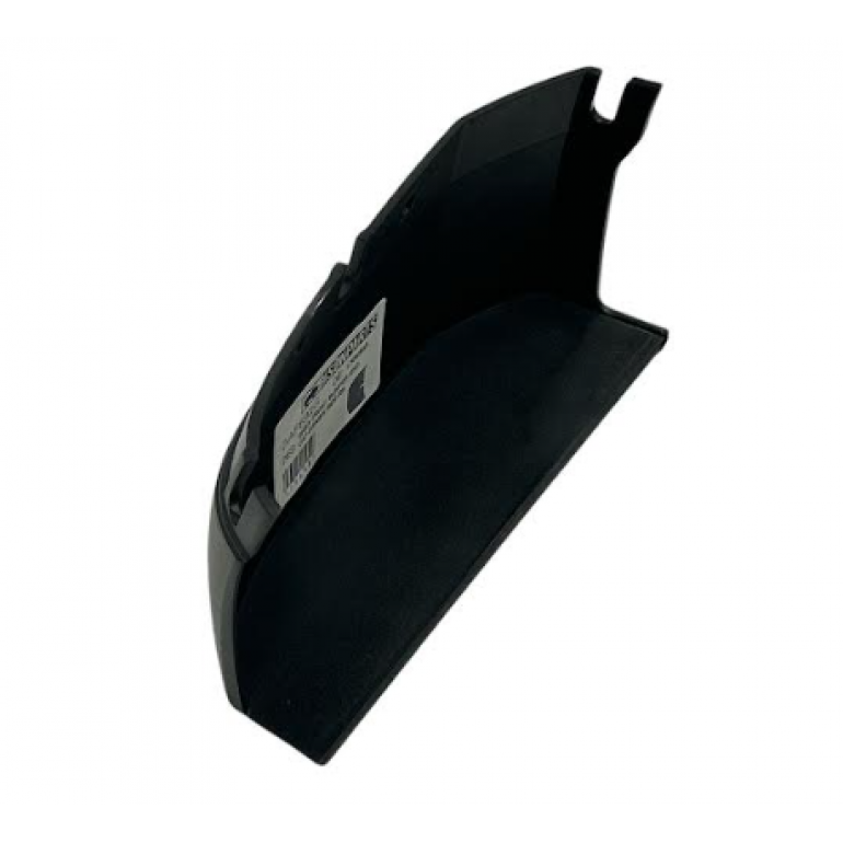 BLACK TEXTURED FRONT BUMPER END CAP DRIVER SIDE RH