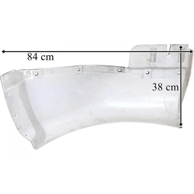 GREY CAB FRONT UPPER MUDGUARD DRIVER SIDE RH
