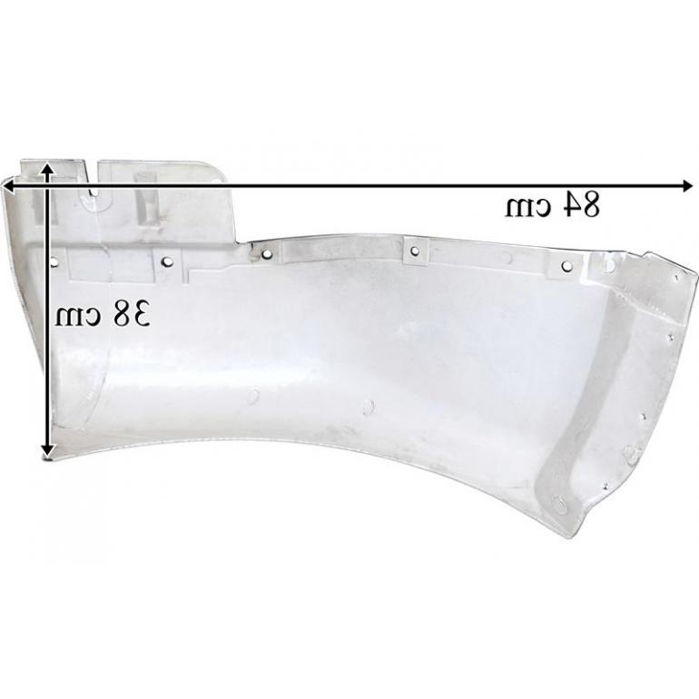 GREY CAB FRONT UPPER MUDGUARD PASSENGER SIDE LH
