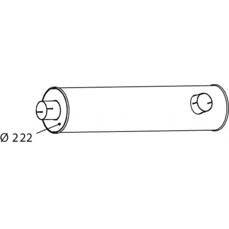 EXHAUST SILENCER BOX