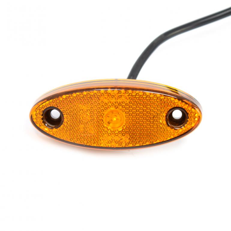 LED AMBER SIDE MARKER LAMP 12/24 V