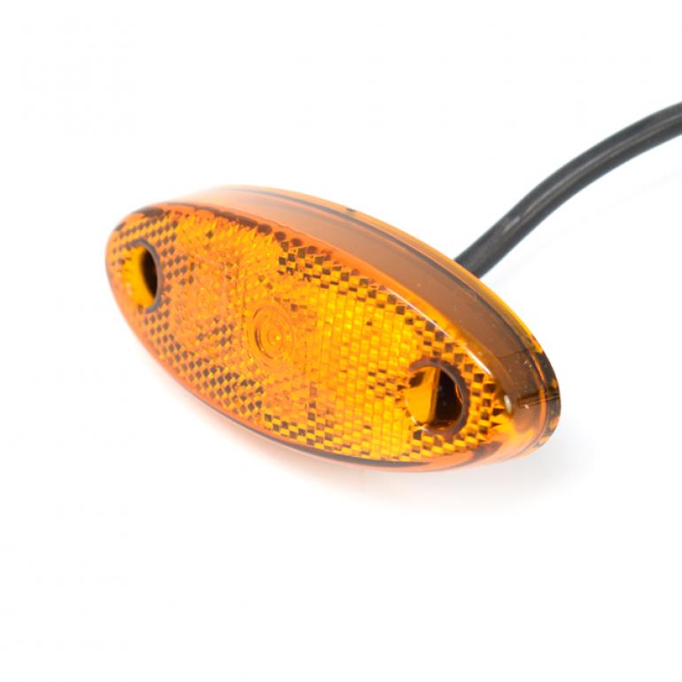 LED AMBER SIDE MARKER LAMP 12/24 V