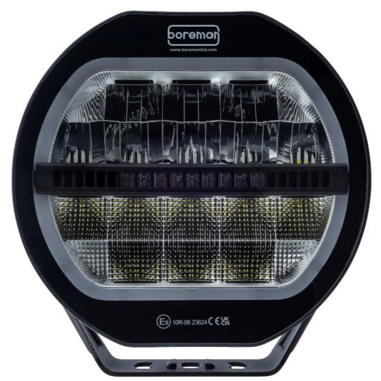 'HALO LED SPOT LAMP C/W AMBER / CLEAR POSITION LIGHT