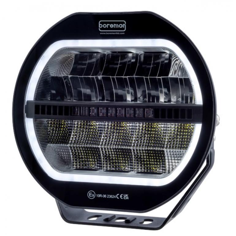 'HALO LED SPOT LAMP C/W AMBER / CLEAR POSITION LIGHT