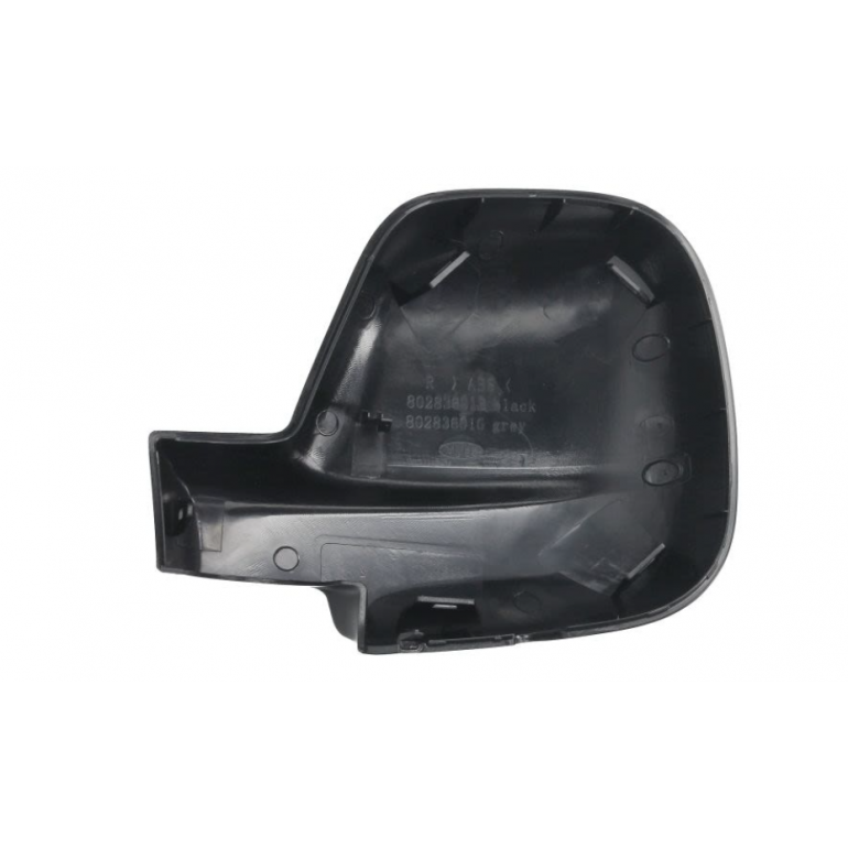 BLACK TEXTURED MIRROR BACK COVER DRIVER SIDE RH