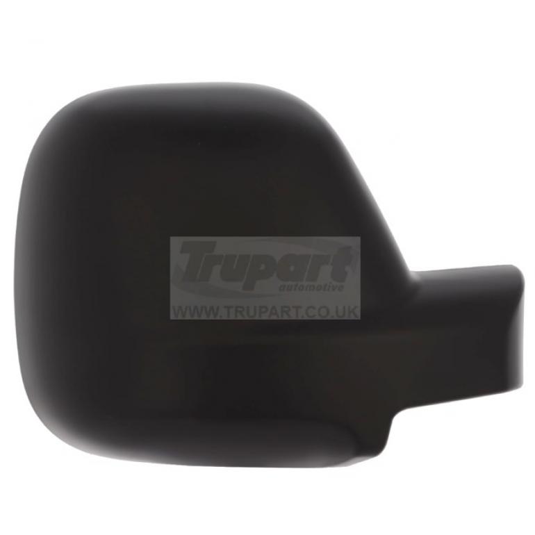 BLACK TEXTURED MIRROR BACK COVER DRIVER SIDE RH