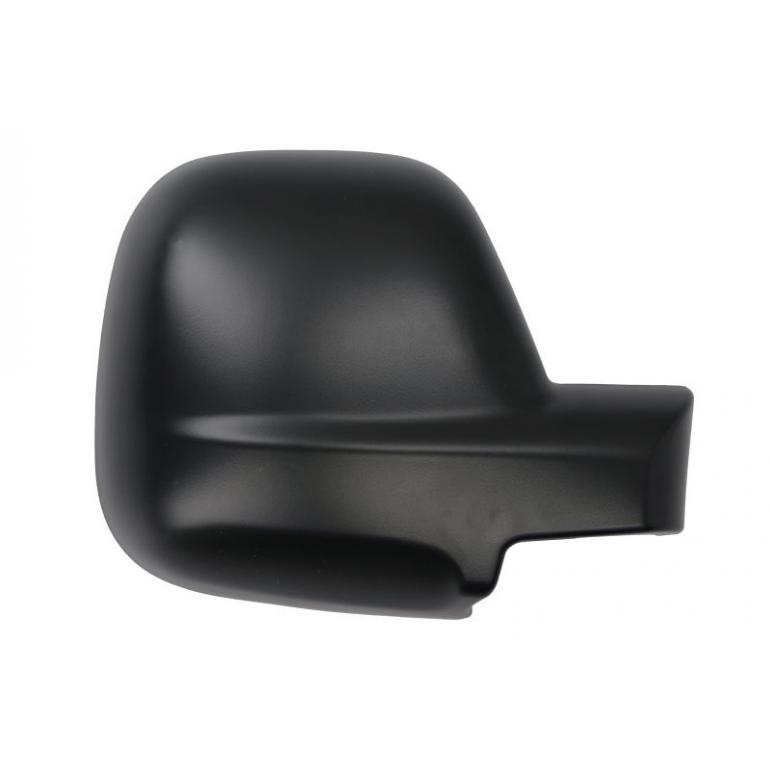 BLACK TEXTURED MIRROR BACK COVER PASSENGER SIDE LH