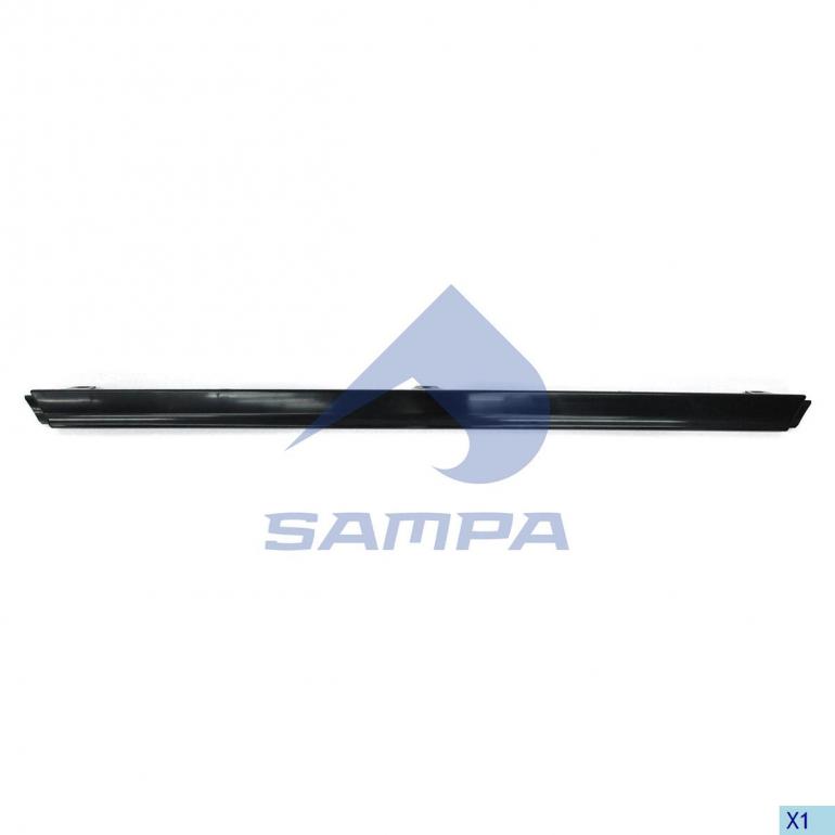 SMOOTH PLASTIC CENTRE LOWER BUMPER SPOILER