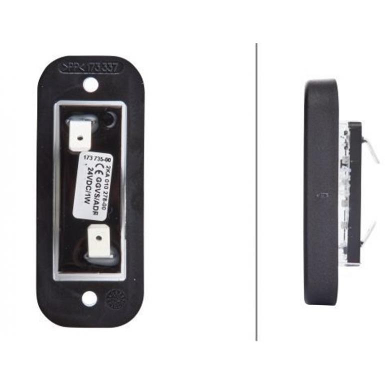 LED REAR NUMBER PLATE LAMP