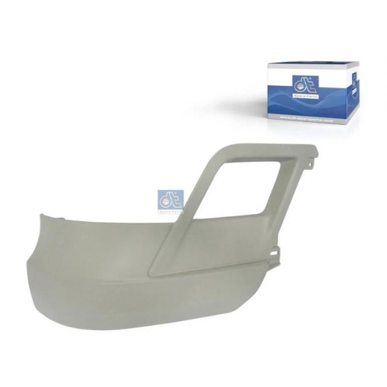 PRIMED FRONT BUMPER CORNER DRIVER SIDE RH