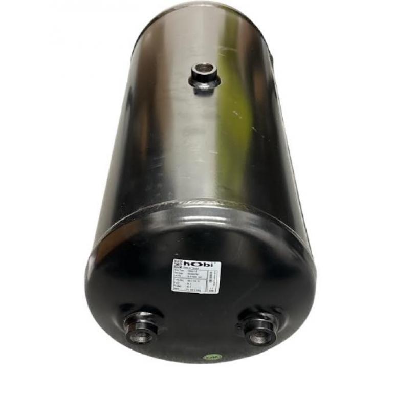 STEEL AIR TANK RESERVOIR WITH MOUNTING STRAPS 25 LITRES
