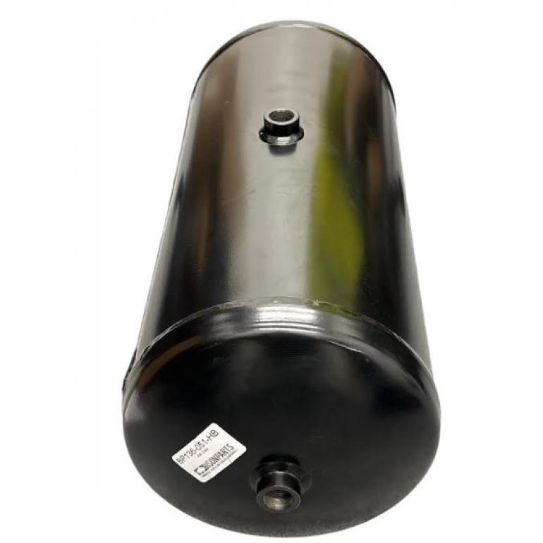STEEL AIR TANK RESERVOIR WITH MOUNTING STRAPS 25 LITRES