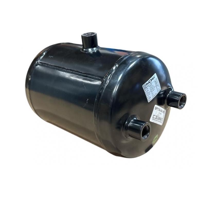 STEEL AIR TANK RESERVOIR WITH MOUNTING STRAPS 10 LITRES