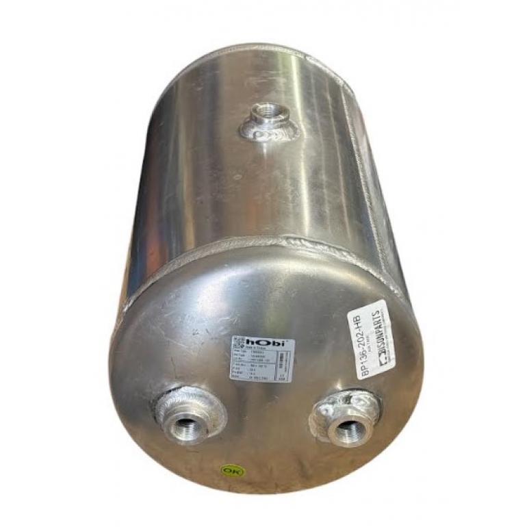 ALUMINIUM AIR TANK RESERVOIR WITH MOUNTING STRAPS 20 LITRES