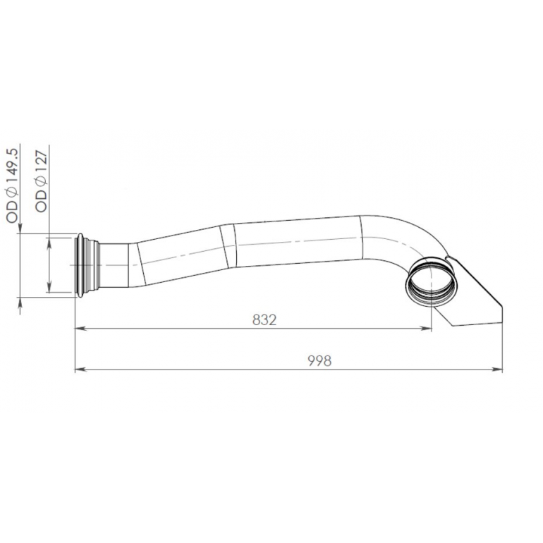 EXHAUST INTERMEDIATE PIPE