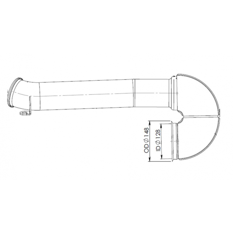 EXHAUST TAIL PIPE