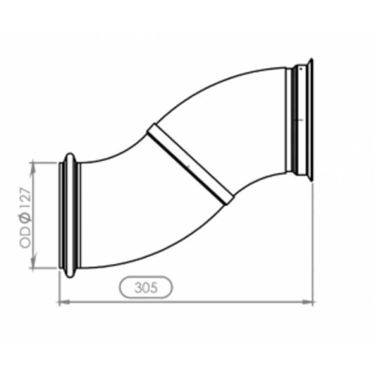 EXHAUST INTERMEDIATE PIPE