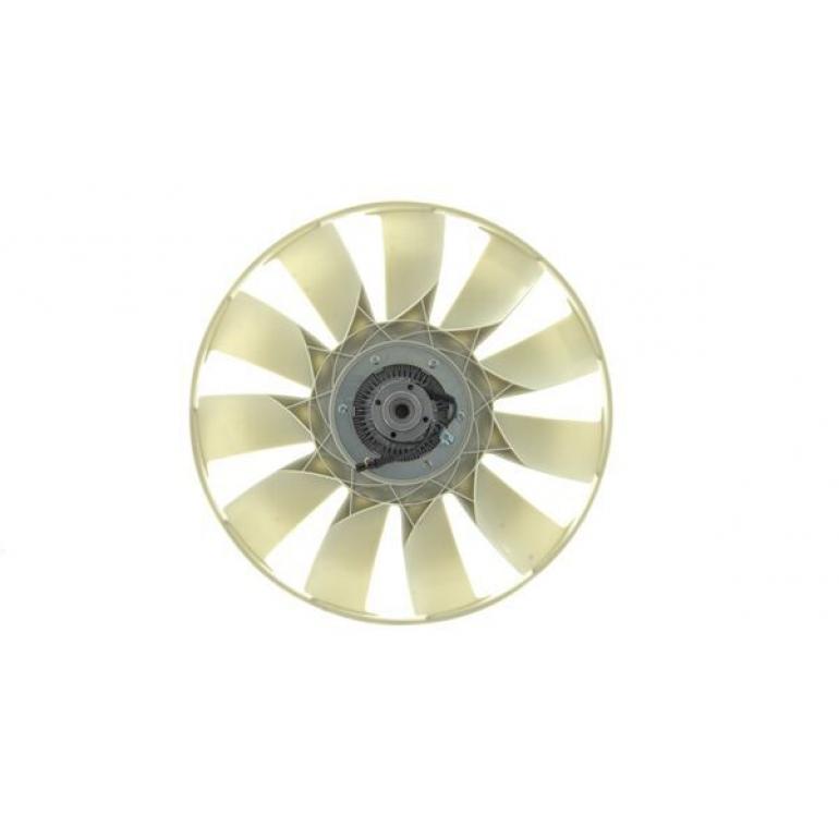 VISCOUS FAN HUB CLUTCH WITH BLADES