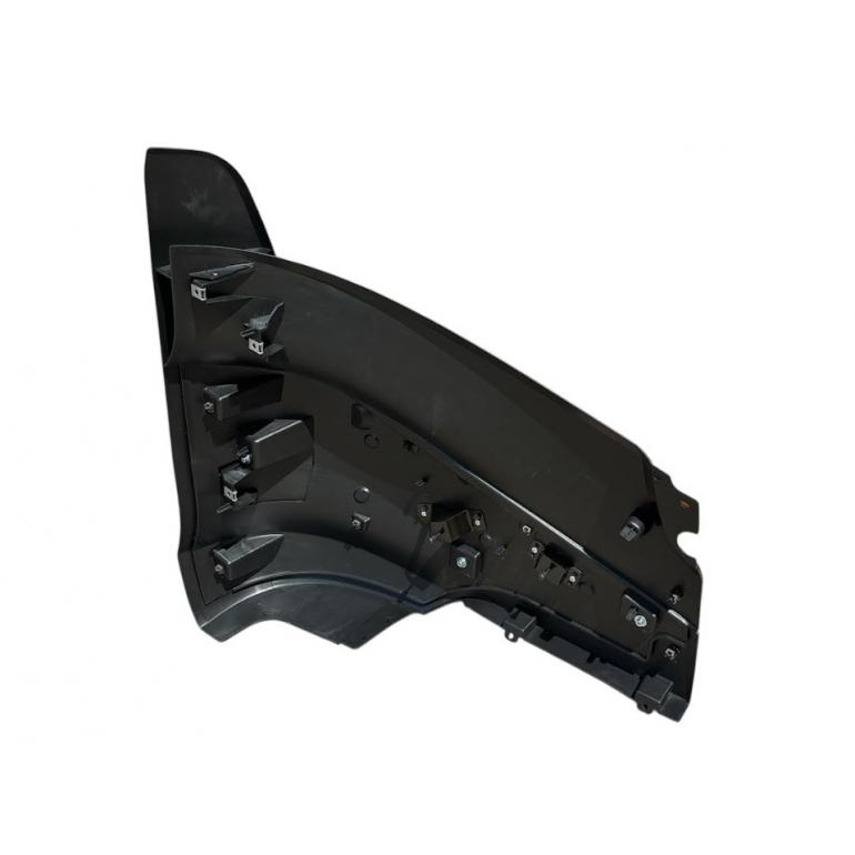 BLACK TEXTURED BUMPER CORNER PASSENGER SIDE LH