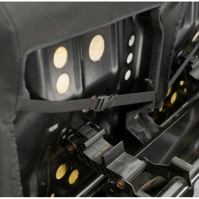 FRONT SINGLE & TWIN SEAT COVERS WITH MIDDLE SEAT PULL DOWN TRAY