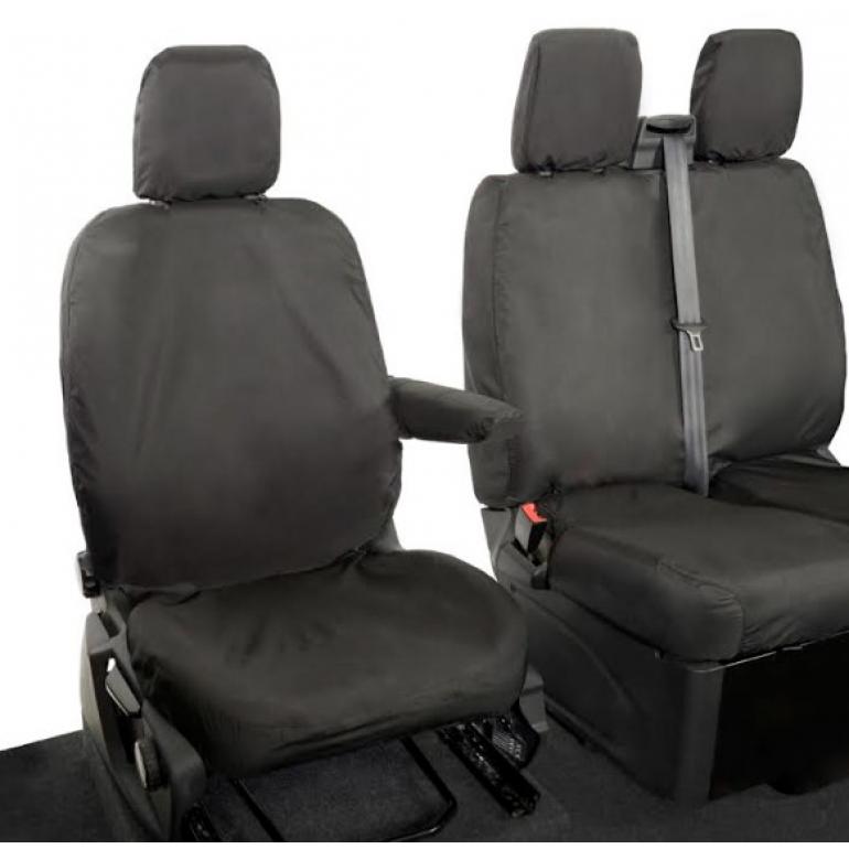 FRONT SINGLE & TWIN SEAT COVERS WITHOUT MIDDLE SEAT PULL DOWN TRAY