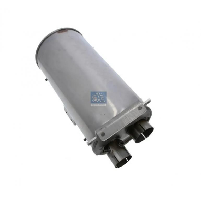 EXHAUST SILENCER WITH CATALYST CONVERTER