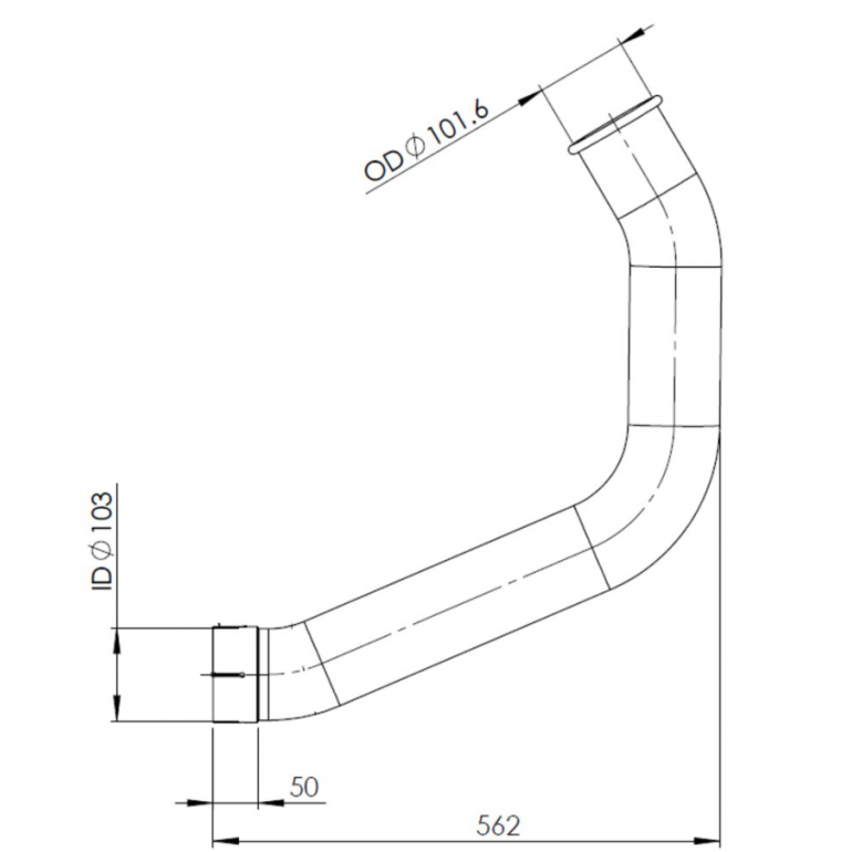 EXHAUST FRONT DOWN PIPE