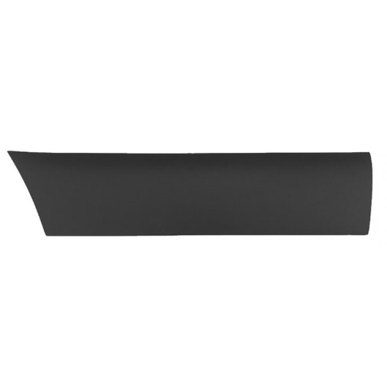 BLACK FRONT DOOR SIDE PROECTION TRIM PANEL PASSENGER SIDE LH