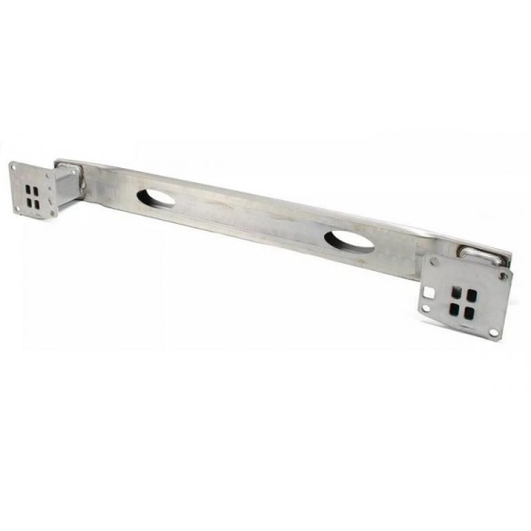 REAR BUMPER REINFORCEMENT WITH SENSOR HOLES