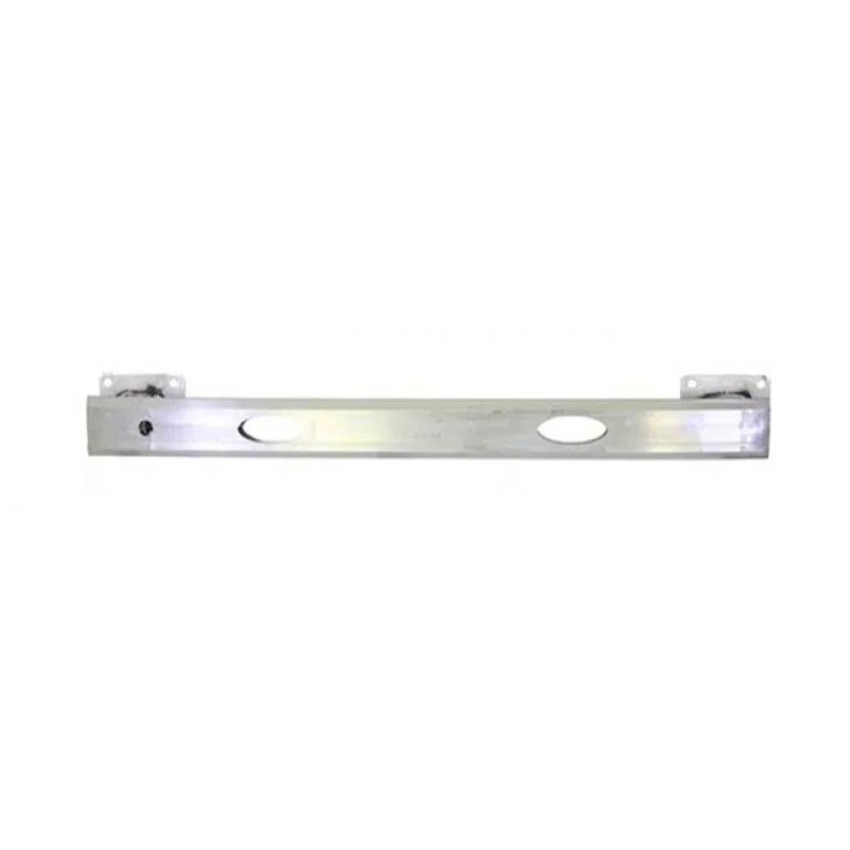 REAR BUMPER REINFORCEMENT WITH SENSOR HOLES