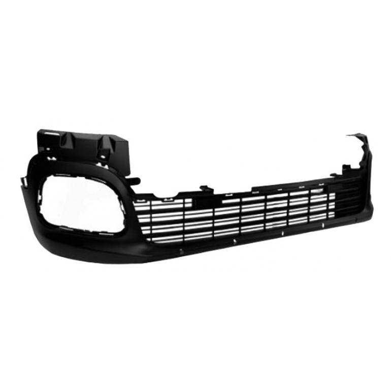 BLACK LOWER FRONT BUMPER WITH SPOILER HOLES