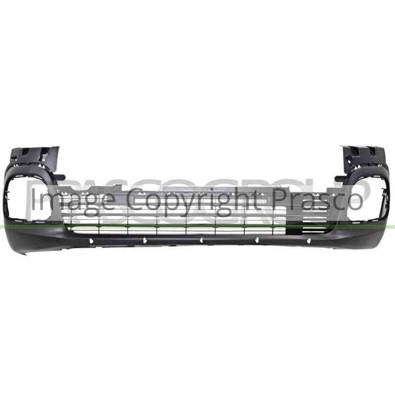 BLACK LOWER FRONT BUMPER WITH SPOILER HOLES