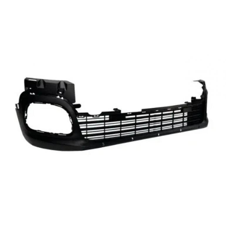BLACK LOWER FRONT BUMPER WITH SPOILER HOLES