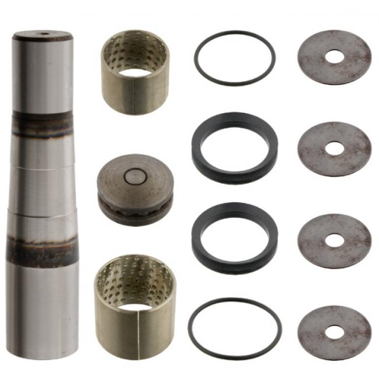 FRONT STEERING KING PIN KIT (WHEEL SET)